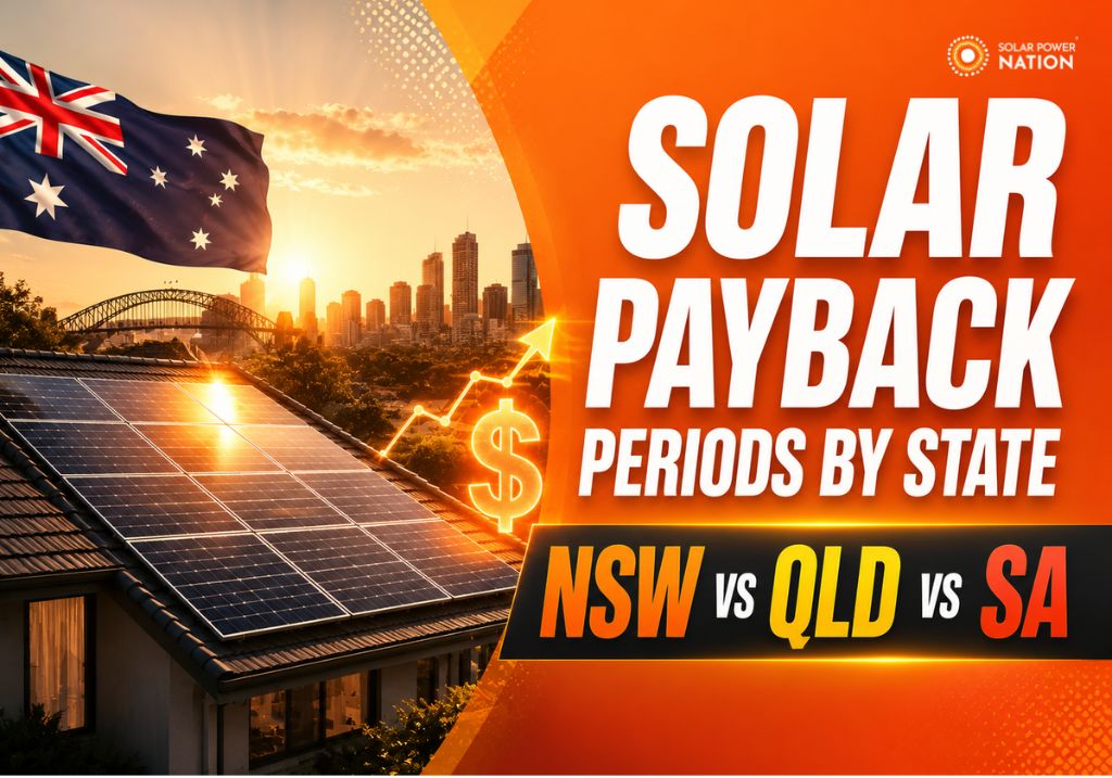 Solar Payback Periods by State: NSW vs QLD vs SA