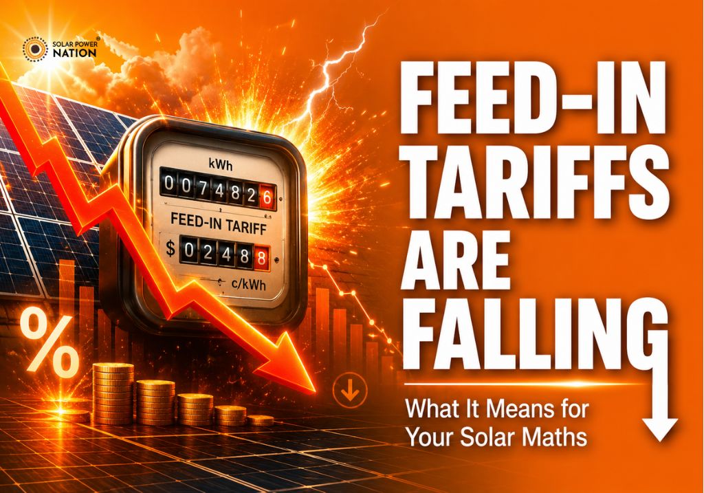Feed-in Tariffs Are Falling: What It Means for Your Solar Maths
